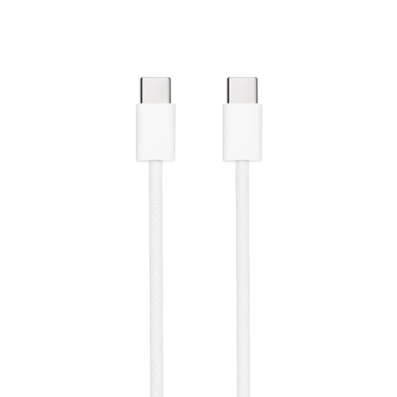 Cable USB 2.0 Tipo-C Nanocable 10.01.6002-CO/ USB Tipo-C Macho - USB Tipo-C Macho/ Hasta 60W/ 480Mbps/ 2m/ Blanco