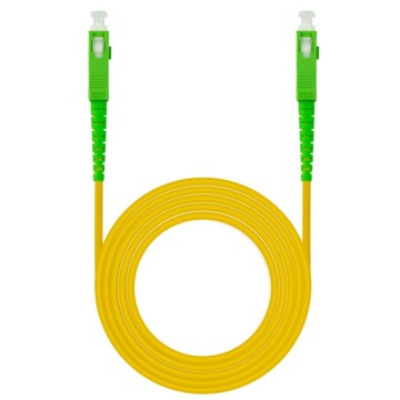 Cable de Fibra Óptica G657A2 Nanocable 10.20.0005/ LSZH/ 5m/ Amarillo