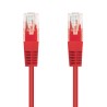 Cable de Red RJ45 UTP Nanocable 10.20.0400-L25-R Cat.6/ 25cm/ Rojo