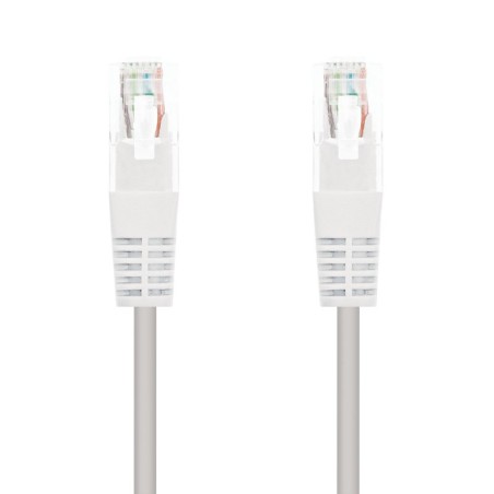 Cable de Red RJ45 UTP Nanocable 10.20.0401-W Cat.6/ 1m/ Blanco