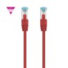 Cable de Red RJ45 SFTP Nanocable 10.20.1702-R Cat.7/ 2m/ Rojo