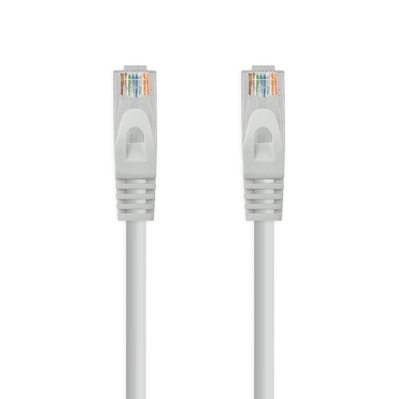 Cable de Red RJ45 UTP Nanocable 10.20.1800-L25 Cat.6A/ LSZH/ 25cm/ Gris