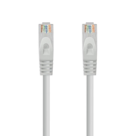 Cable de Red RJ45 UTP Nanocable 10.20.1800-L25 Cat.6A/ LSZH/ 25cm/ Gris