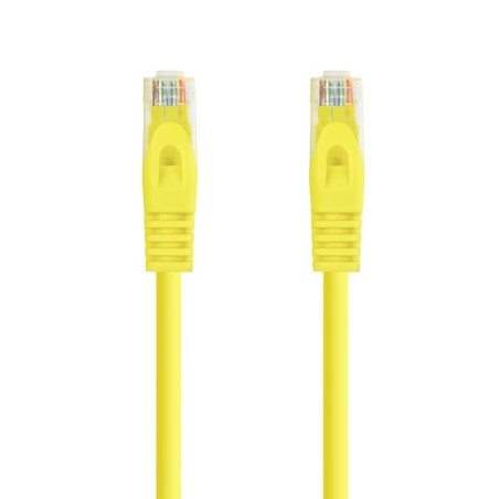 Cable de Red RJ45 UTP Nanocable 10.20.1800-L25-Y Cat.6A/ LSZH/ 25cm/ Amarillo