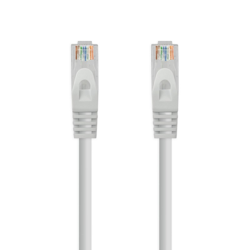 Cable de Red RJ45 UTP Nanocable 10.20.1810 Cat.6/ 10m/ Gris