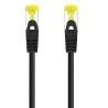 Cable de Red RJ45 SFTP Nanocable 10.20.1900-L25-BK Cat.6A/ LSZH/ 25cm/ Negro