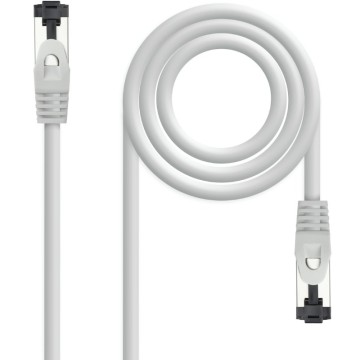 Cable de Red RJ45 SSTP Nanocable 10.20.2001 Cat.8.1/ 1m/ Gris