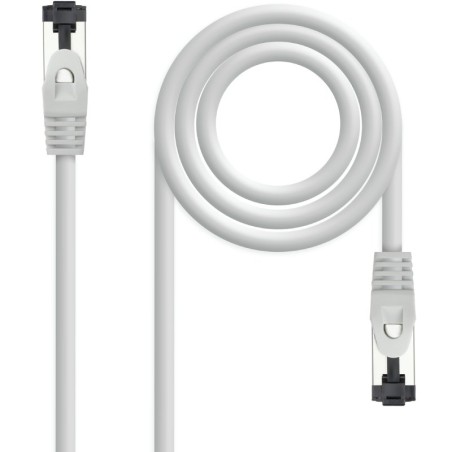 Cable de Red RJ45 SSTP Nanocable 10.20.2001 Cat.8.1/ 1m/ Gris