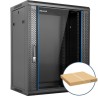 Armario Rack Mural Desmontado Phasak PHO 2216D/ 19"/ Altura 16U