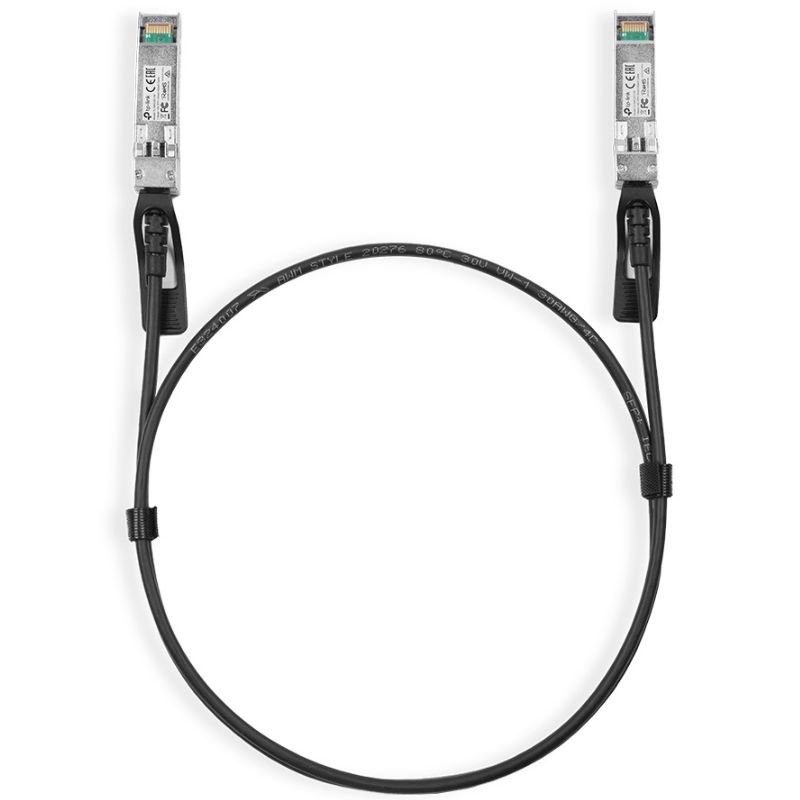 Cable de conexión directa SFP+ TP-Link TL-SM5220-1M/ 10G/ 1m/ Negro