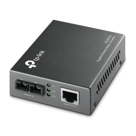 Conversor de Medios Gigabit TP-Link MC200CM V2/ 1 Puerto/ RJ-45 10/100/1000