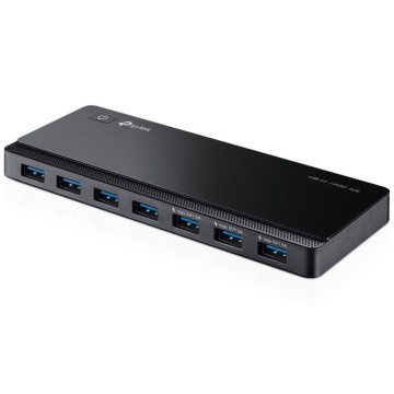 Hub USB 3.0 TP-Link UH700/ 7xUSB/ 1xMicroUSB DC/ Negro