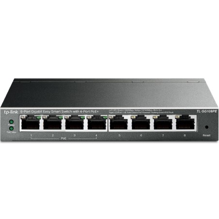 Switch TP-Link TL-SG108PE 8 Puertos/ RJ-45 10/100/1000/ PoE