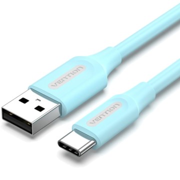 Cable USB 2.0 Tipo-C Vention COKSG/ USB Tipo-C Macho - USB Macho/ 480Mbps/ 1.5m/ Azul