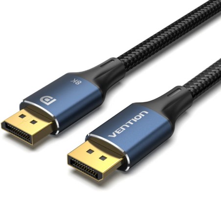 Cable DisplayPort 1.4 8K Vention HCELG/ DisplayPort Macho - DisplayPort Macho/ 1.5m/ Azul