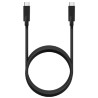 Cable USB 3.2 Tipo-C Aisens A107-0875/ USB Tipo-C Macho - USB Tipo-C Macho/ Hasta 100W/ 20Gbps/ 3m/ Gris