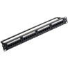 Patch Panel Vention KGCB0/ 24 Puertos/ Cat.6
