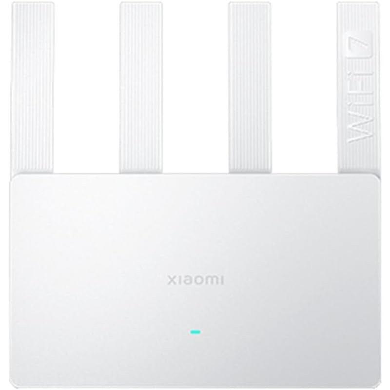 Router Inalámbrico Xiaomi BE3600/ WiFi 7/ 3600Mbps/ 2.4GHz 5GHz/ 4 Antenas/ WiFi 802.11a/b/g/n/ac/ax/be