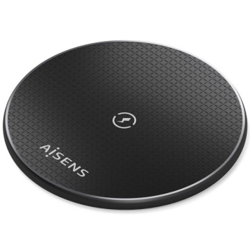 Base de carga Inalámbrica Aisens ASCH-15W1WC058-BK 15W/ Negro