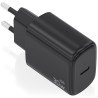 Cargador de Pared GaN Aisens A110-0976/ 1xUSB Tipo-C/ 30W/ Negro