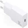Cargador de Pared GaN Aisens A110-1001/ 1xUSB Tipo-C/ 30W/ Blanco