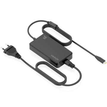 Cargador de Portátil GaN Aisens ASCH-1PD90D069-BK/ 1xUSB Tipo-C/ 90W/ Automático/ Voltaje 5-20V