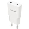 Cargador de Pared Nanocable 10.10.2029/ 2xUSB Tipo-C/ 30W/ Blanco