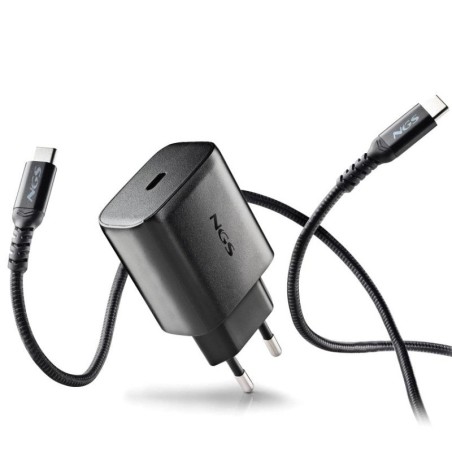 Cargador de Pared GaN NGS Bud 45W/ 1xUSB Tipo-C/ 45W