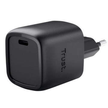 Cargador de Pared GaN Trust Maxo 30W/ 1xUSB Tipo-C/ 30W