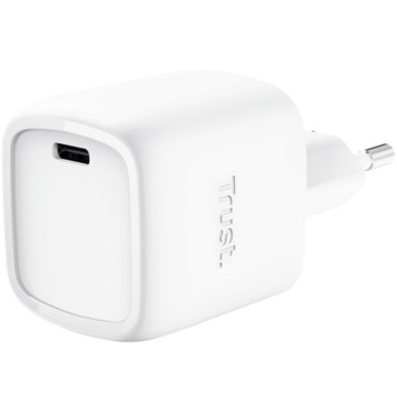 Cargador de Pared GaN Trust Maxo 30W/ 1xUSB Tipo-C/ 30W