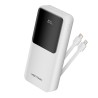 Powerbank 20000mAh Vention FHPW0/ 22.5W/ Blanca/ Incluye Cable USB Tipo-C y Lightning