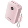 Powerbank 20000mAh Vention FKBP0-C/ 22.5W/ Rosa/ Incluye Cable USB Tipo-C