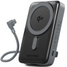 Powerbank 10000mAh Vention FKHH0/ 35W/ Wireless/ Gris/ Incluye Cable USB Tipo-C