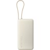Powerbank 20000mAh Xiaomi 67W Power Bank Integrated Cable/ 67W/ Beige/ Incluye Cable USB Tipo-C