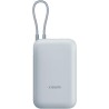Powerbank 10000mAh Xiaomi Power Bank Integrated Cable/ 22.5W/ Azul/ Incluye Cable USB Tipo-C