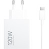 Cargador de Pared Xiaomi 120W HyperCharge Combo (Type-A)/ 1xUSB + Cable USB Tipo-C/ 120W