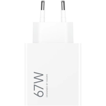 Cargador de Pared Xiaomi 67W HyperCharge (Type-A)/ 1xUSB/ 67W