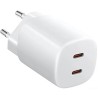 Cargador de Pared Xiaomi 45W Nano Turbo Charging Power Adapter/ 2xUSB Tipo-C/ 45W