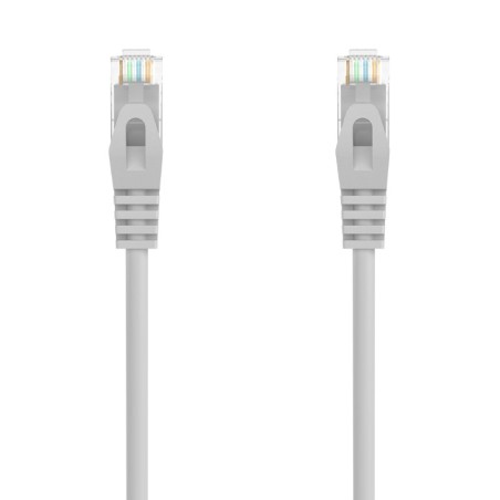Cable de Red RJ45 AWG24 UTP Aisens A145-0555 Cat.6A/ LSZH/ 20m/ Gris
