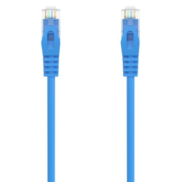 Cable de Red RJ45 AWG24 UTP Aisens A145-0572 Cat.6A/ LSZH/ 50cm/ Azul