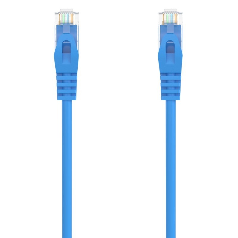 Cable de Red RJ45 AWG24 UTP Aisens A145-0574 Cat.6A/ LSZH/ 1.5m/ Azul