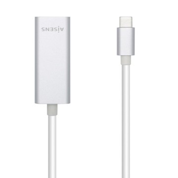 Adaptador USB Tipo-C - RJ45 Aisens A109-0505/ 1000Mbps
