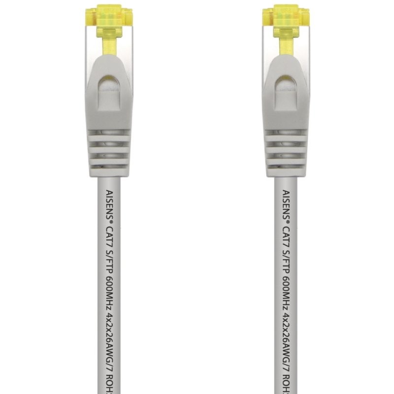 Cable de Red RJ45 S/FTP Aisens A146-0332 Cat.7/ 25cm/ Gris