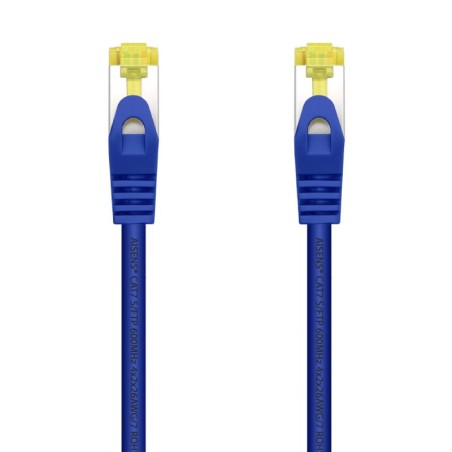 Cable de Red RJ45 SFTP Aisens A146-0478 Cat.7/ 1m/ Azul