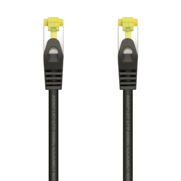 Cable de Red RJ45 SFTP Aisens A146-0485 Cat.7/ 50cm/ Negro