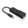 Adaptador USB Tipo-C - RJ45 Aisens A109-0765/ 1000Mbps
