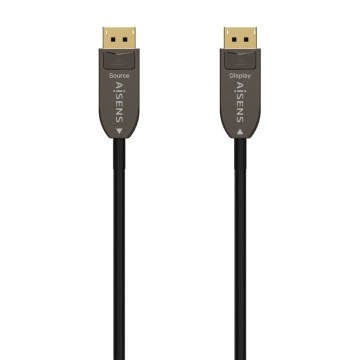 Cable DisplayPort 1.4 AOC 8K Aisens A155-0607/ DisplayPort Macho - DisplayPort Macho/ 15m/ Negro