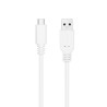 Cable USB 3.1 Tipo-C Nanocable 10.01.4001-L150-W/ USB Tipo-C Macho - USB Macho/ 10Gbps/ 1.5m/ Blanco