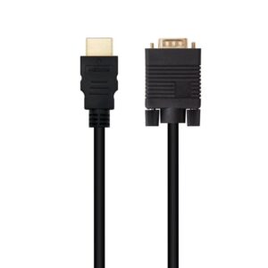 Alternative view of Cable Conversor Nanocable 10.15.4348/ HDMI Macho - VGA Macho/ 1.8m/ Negro