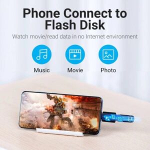 Alternative view of Adaptador USB 3.0 Vention CDUB0/ USB Tipo-C Macho - USB Hembra